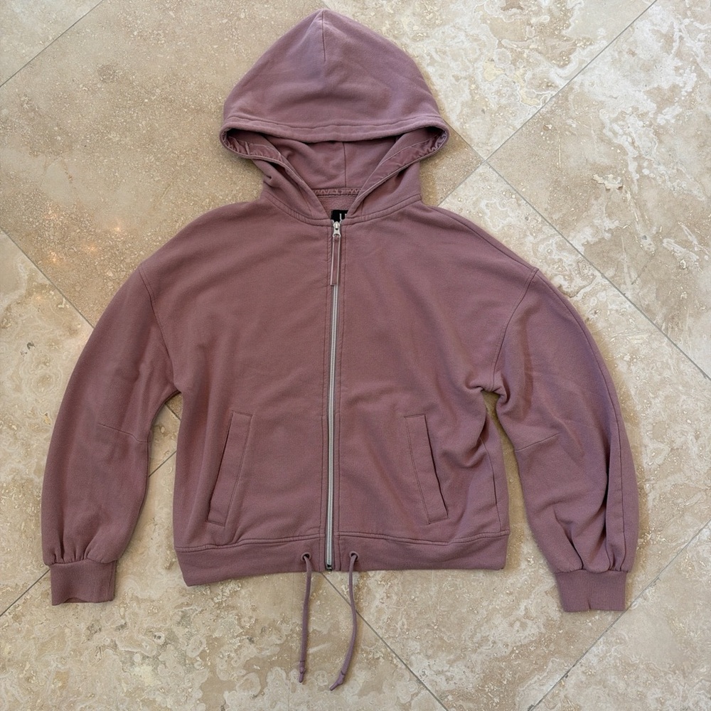 UGG Mauve Zip-Up Hoodie